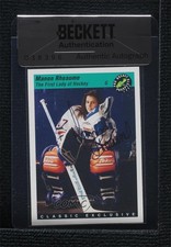 BAS 1993 Classic Pro Hockey Prospects Manon Rheaume #1 Seal of Authenticity 3c7
