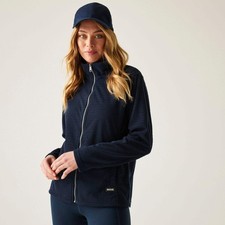 Image of Regatta Women's/Ladies Heidy Full Zip Fleece - Navy