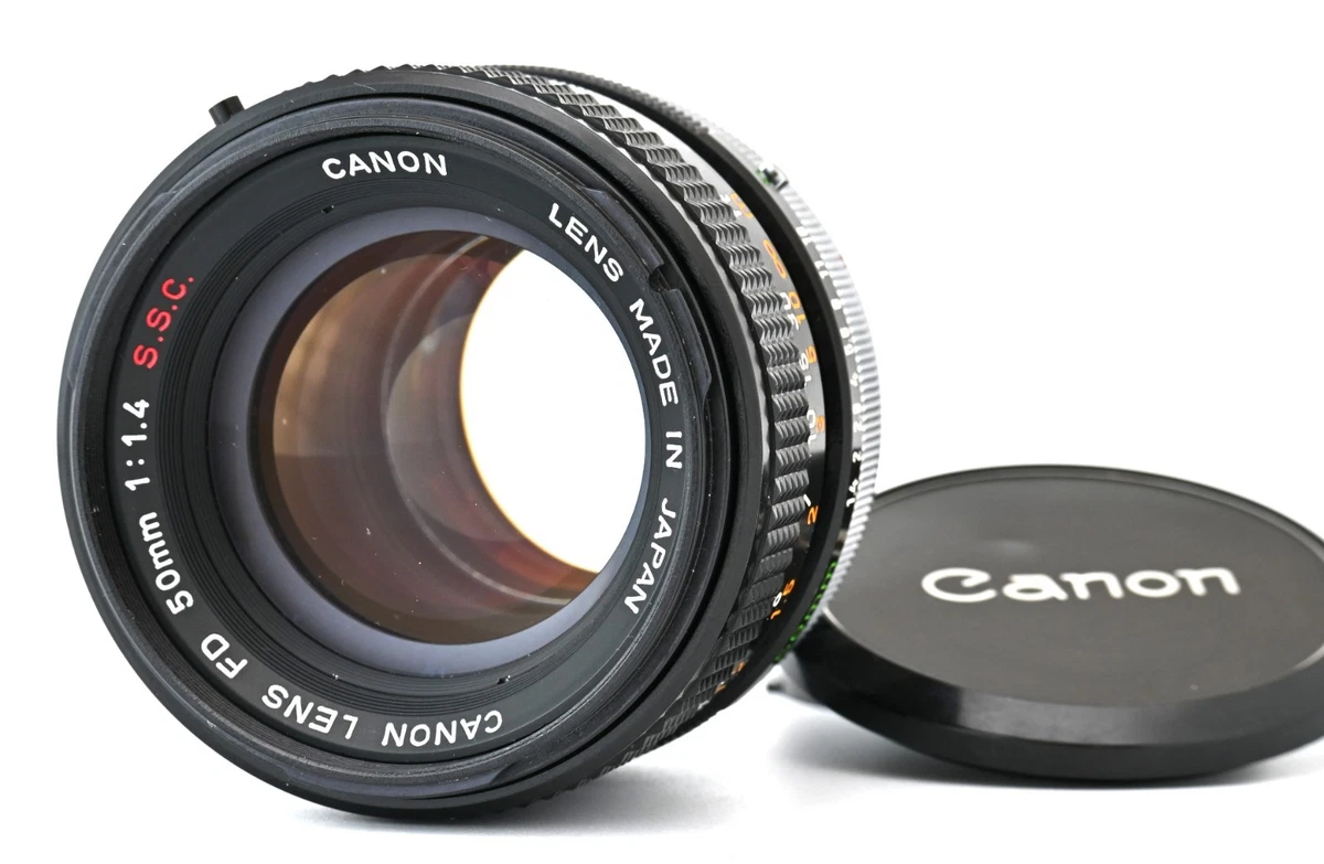 Canon FD 50mm f/1.4 Camera Lenses for sale | eBay