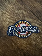 Milwaukee Brewers Embroidered Iron-On Patch