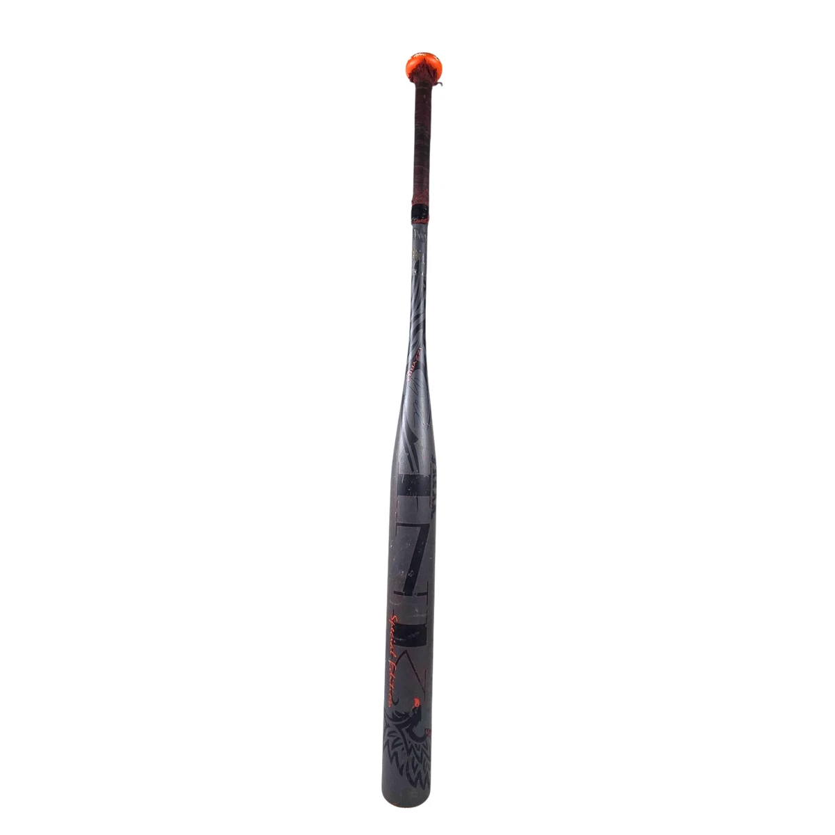 Batte Softball Miken Maniac - Alliage Métal - 34 Pouces / 26 Oz - Noir/Rouge - Occasion