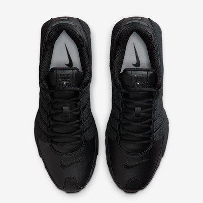 New Nike Shox NZ Shoes - Triple Black (378341-001) | eBay