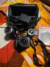 Sony Alpha DSLRA350K 14.2MP Digital SLR Camera with Super SteadyShot Image.