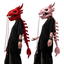 Dinosaur Costume-3D Dinosaur Skeleton Headgear Dinosaur Skeleton Costume