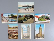 Vintage California Postcards Lot of 7 Different Desert Hot Springs Oakland