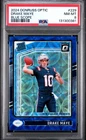 2024 PANINI DONRUSS OPTIC BLUE SCOPE #229 DRAKE MAYE ROOKIE RC PSA 8