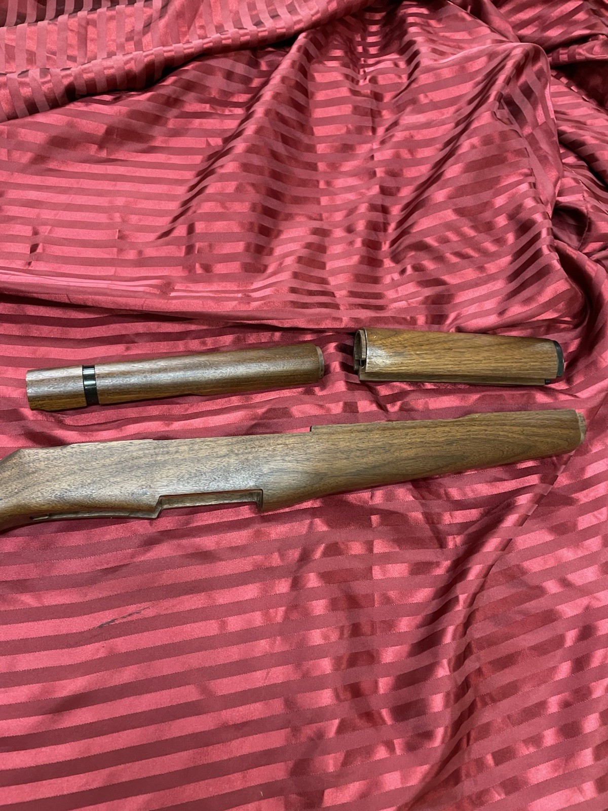 NOS M1 Garand CMP STOCK SET FANCY AMERICAN BLACK WALNUT (NEW)