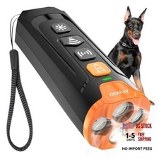 Dog Bark Deterrent Device Ultrasonic Anti Barking Device for Dogs, 3X