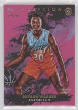 2021-22 Topps Inception OTE Overtime Elite Magenta 59/99 Bryson Warren #18 1f7d