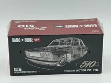 Kaido House x Mini GT DATSUN 510 PRO STREET RED #087 SEALED LE V1 SUPER