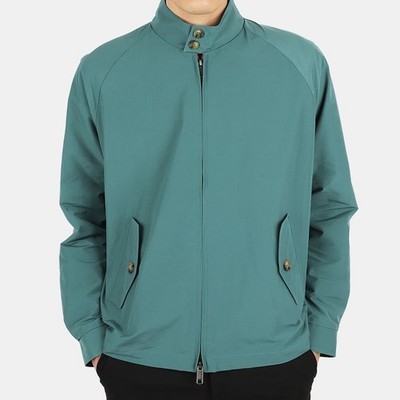 BARACUTA G4 Modern Classic Harrington Jacket (Green) BRCPS0859 BCNY1 54759672