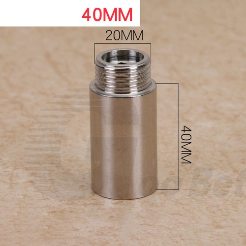BSP 1/2" Stainless Steel Radiator Valve Tap Pipe Tube Extension Nipple Connector - Picture 16 of 18