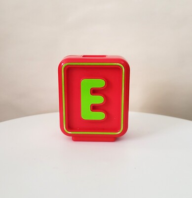 Vtech Alphabet Blocks Sit to Stand Train Replacement Block E / Egg