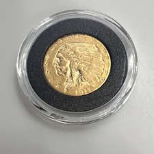 1911 $2.50 Dollar United States Indian Head Quarter Eagle Gold Coin $2 1/2 Sigma
