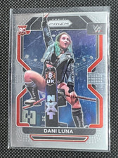 Dani Luna #110 WWE NXT UK Panini Prizm 2022 Wrestling Rookie Trading Card.