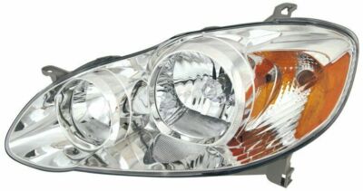 DEPO Headlight For 2005-2008 Toyota Corolla CE LE Left Driver Side TO2502160