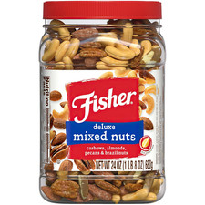 Deluxe Mixed Nuts, 24 Oz - Cashews, Almonds, Pecans  Brazil Nuts, 100 Recyclab