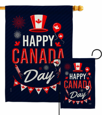Canada Day Garden Flag Regional Decorative Small Gift Yard House Banner