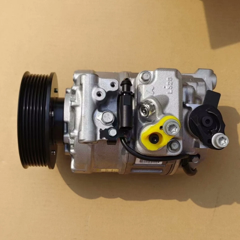 OEM DENSO Air Conditioner Compressor For Audi Q7 Touareg Cayenne 3.6L 2007-2017 - Image 3 of 4
