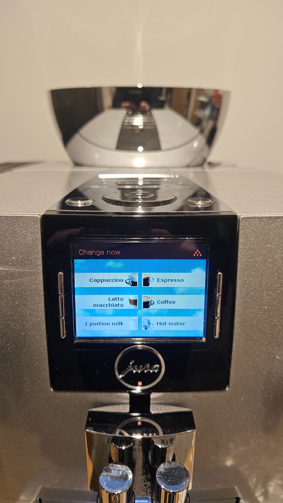 Jura Impressa XJ9 Coffee machine + 0.6L Litre Cool Control Milk Fridge eBay