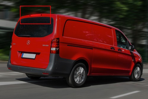 Rot Zusatzbremsleuchte dritte Bremslicht für Mercedes-Benz Vito / V-Klasse W447 - Bild 10 von 10