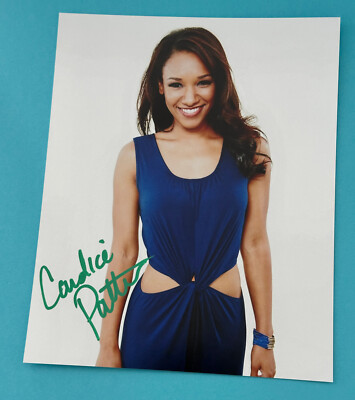 Candice Patton  -  The Flash  -  signed, original Autogramm !!!