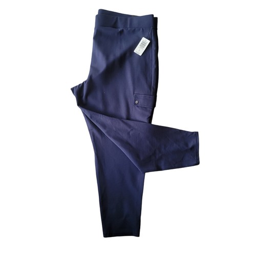 Torrid Cargo Ankle Jegging Pant Womens Plus Size 58 Navy Blue Super Stretch Plus - Bild 2 von 5