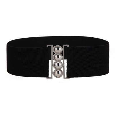 Women\'s Elastic Stretch Waist Belt Wide Wide Belts for Women Fashion Elastic Belt for Dresses  main image 4