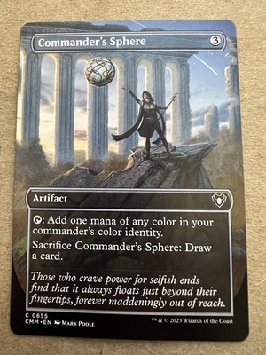 Commander's Sphere - NM Borderless - Commander Masters CMM MTG
