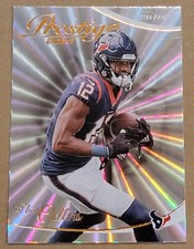 2023 Panini Prestige Nico Collins SUNBURST PARALLEL Texans #123