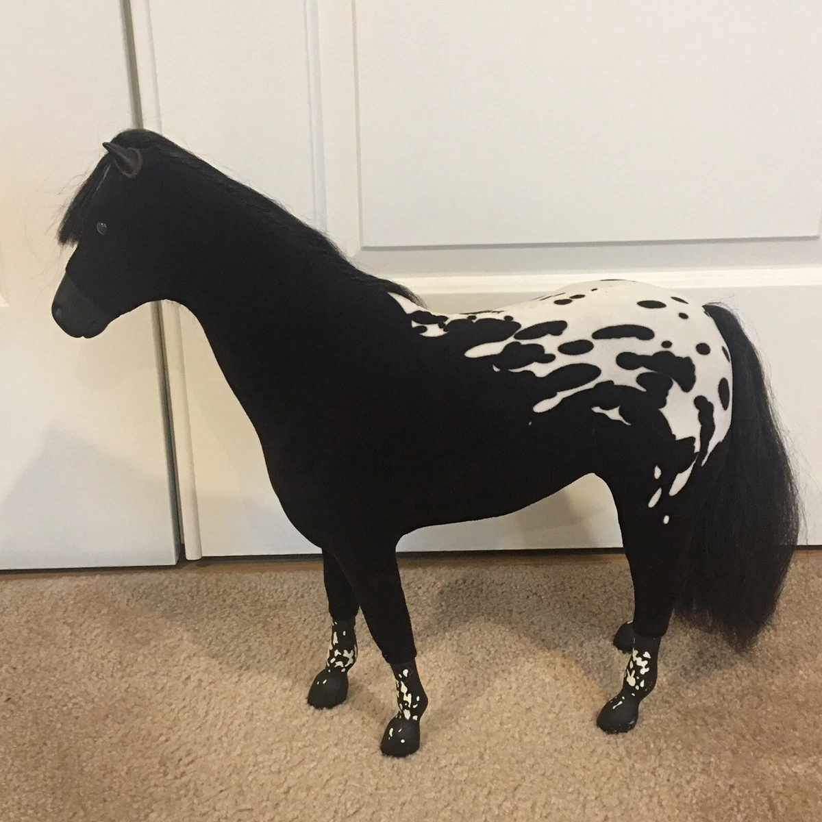 American Girl Doll Kaya Brown White Appaloosa Horse Steps High PLEASE READ BELOW