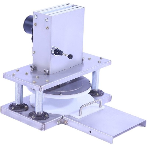 Máquina prensadora de masa de pizza eléctrica comercial máquina prensadora de laminadora 110V 220V