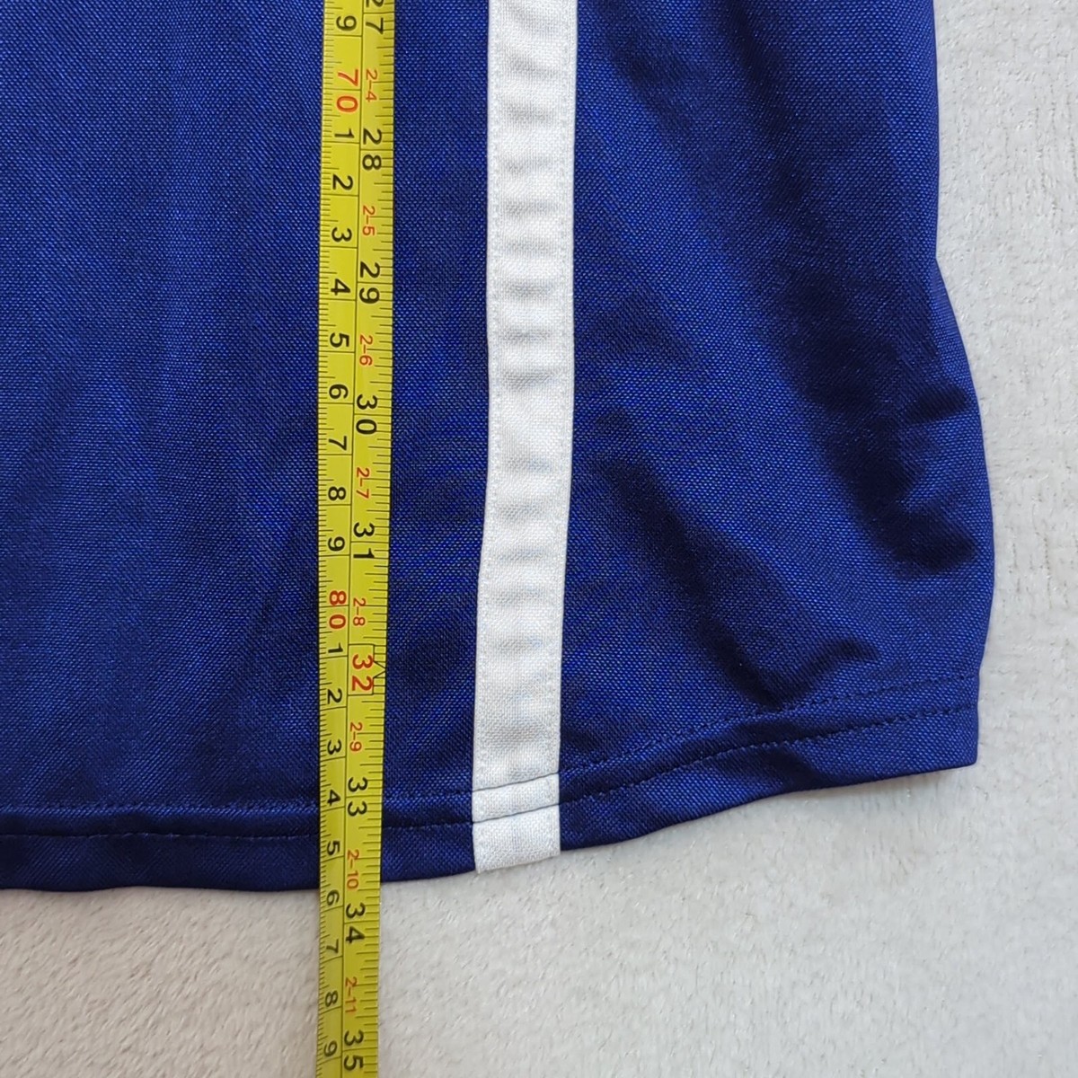 Vintage Italy Jersey 1997-98 Nike Blue XL Training Soccer