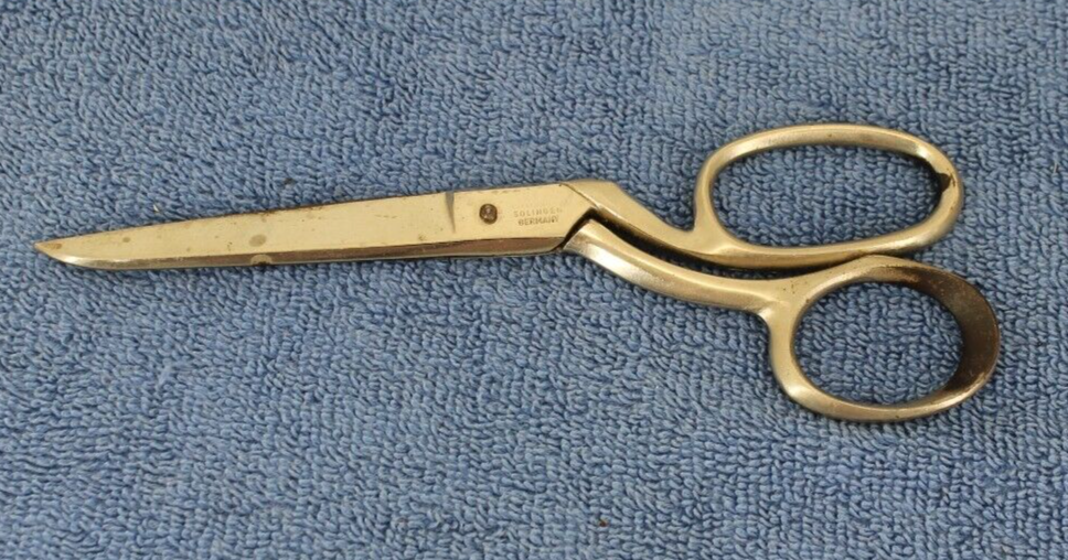 SCISSORS FORGED STEEL SOLINGEN GERMANY  FULLY WARRANTED 7