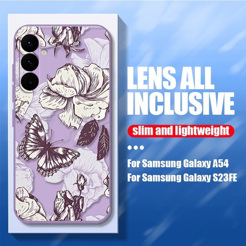 Case For Samsung S24 S23 S22 Ultra S23 FE A14 A53 Patterned Soft TPU Clear Cover - Zdjęcie 2 z 20