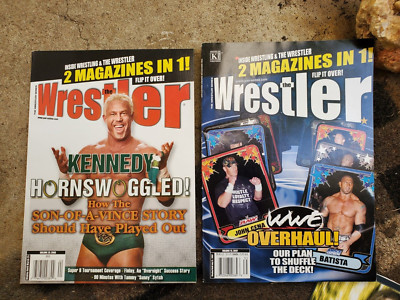 The Wrestler Magazine Lot of 2 - 2007 & 2008 Issue