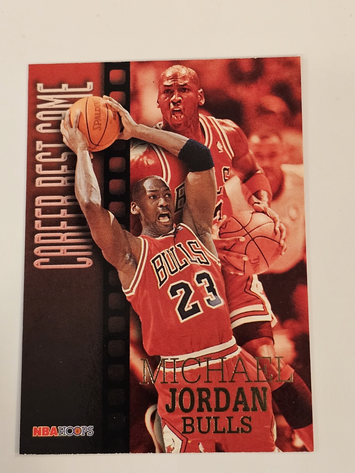 1996-97, NBA HOOPS, Career Best Game, Michael Jordan #335