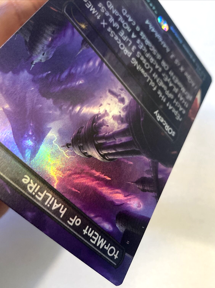 MTG Torment of Hailfire RAINBOW FOIL Secret Lair Drop 9992 NM | eBay