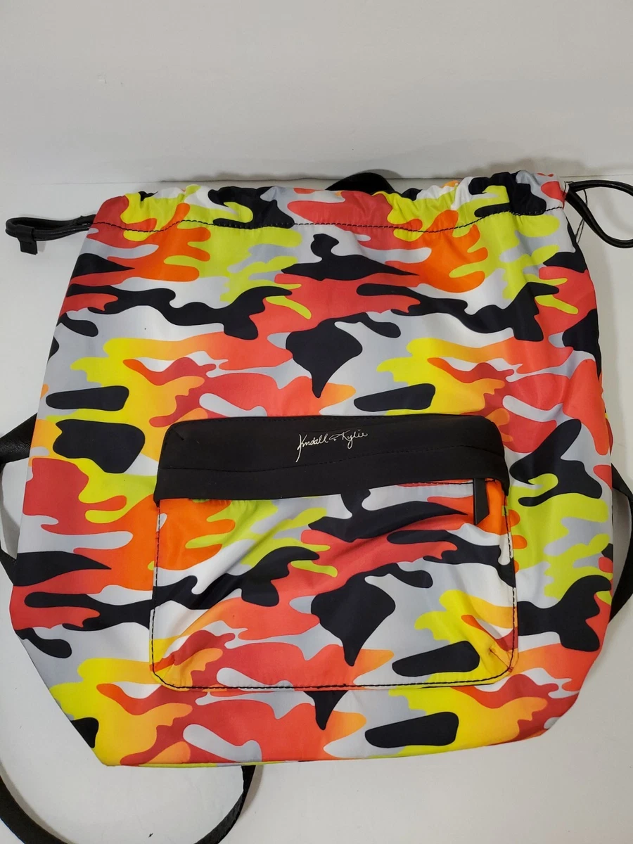 Kendall and top kylie camo backpack