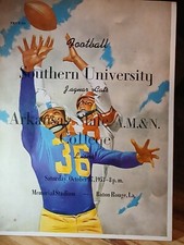 hbcu college* 1953* Southern University Jaguars vs Arkansas A & M College