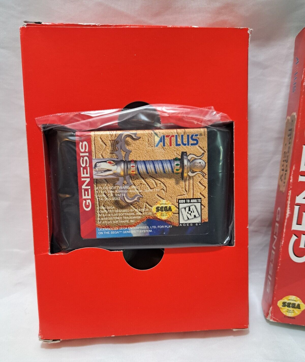 Crusader of Centy (Sega Genesis, 1994) Cartridge and box | eBay