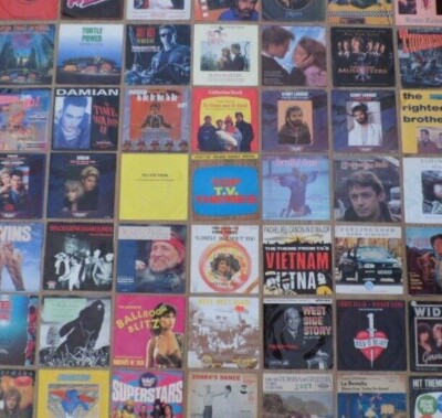 FILM & TV VINYL RECORDS 100's of Soundtracks / Scores / Themes  LIST 3 of 3 - 7''