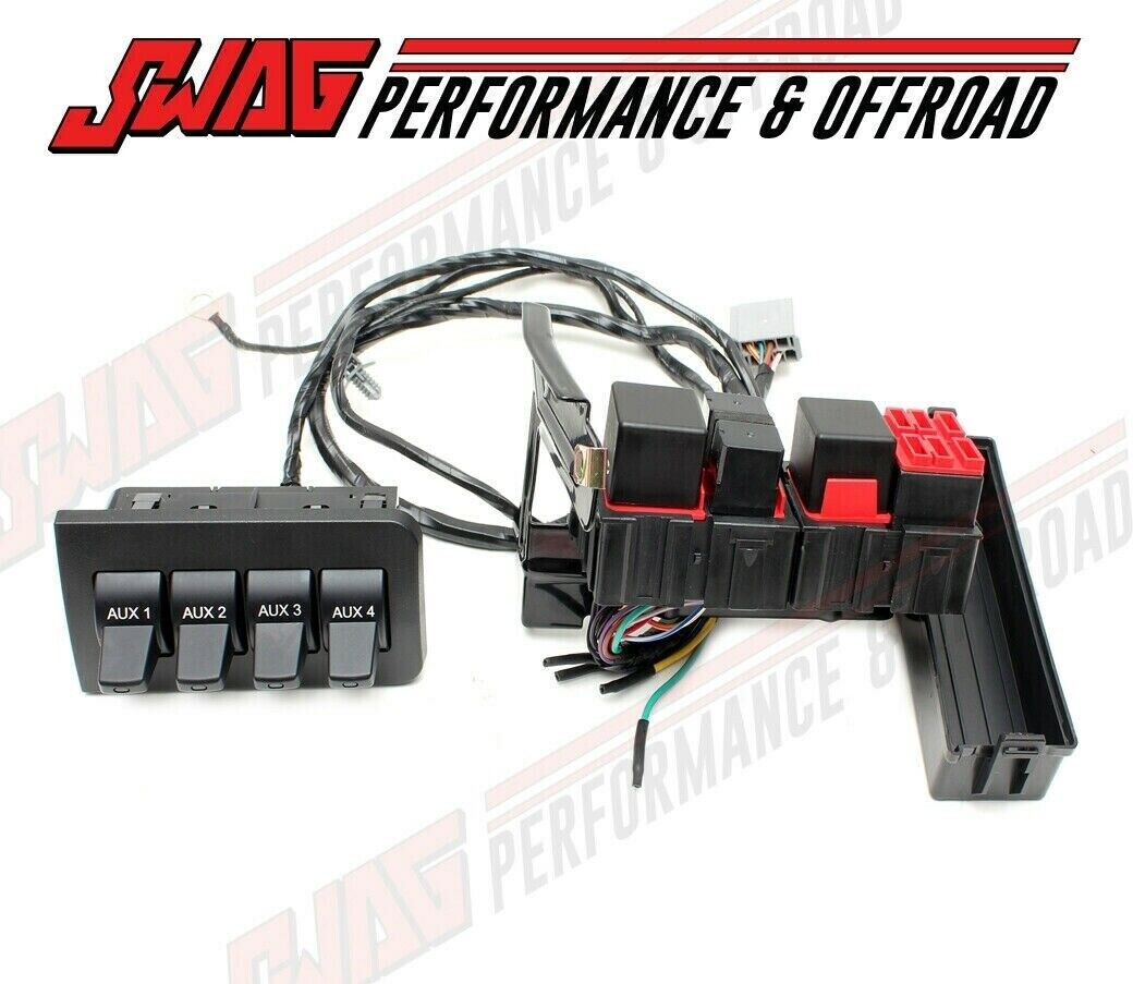 11-16 Ford Super Duty Gas Powerstroke Diesel Upfitter Switch Add-on  Kit