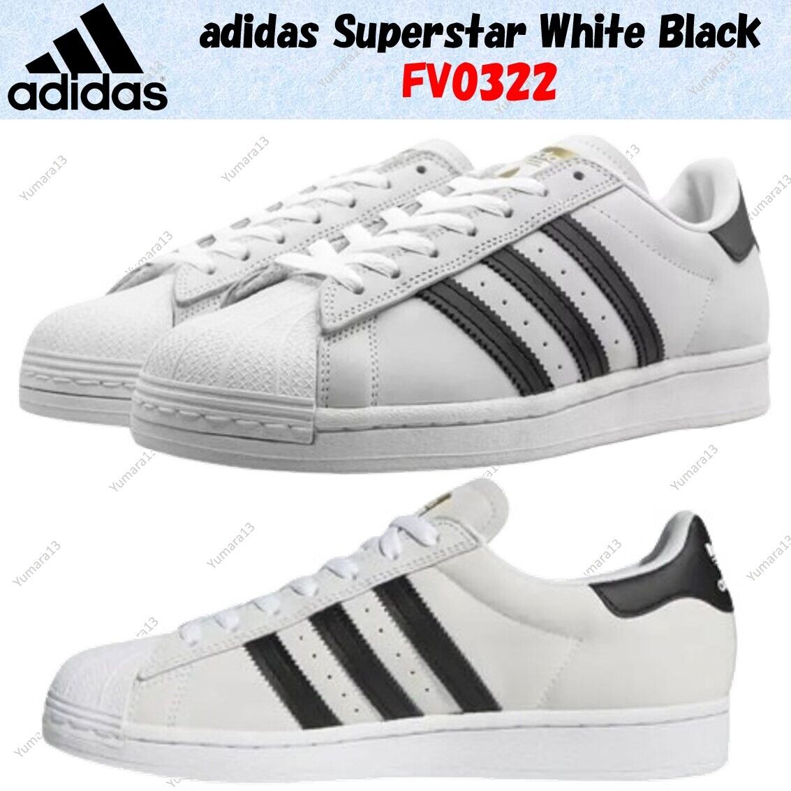 adidas Superstar White Black FV0322 Men's Size | eBay adidas Superstar White Black FV0322 Men's Size | eBay