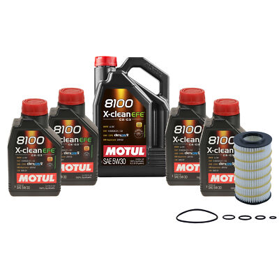 #ad 9L Motul 8100 X CLEAN EFE 5W30 Wix XP Filter Engine Motor Oil Change Kit API SN $99.95