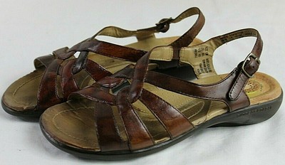 low heel earth sandals