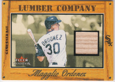 2003 Fleer Tradition Lumber Company Game Used Gold #MO Magglio Ordonez #36/38