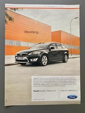 Ford Mondeo Titanium S Kombi 2008 Vintage Ad Werbung Reklame