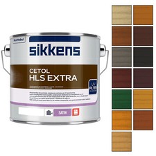 SIKKENS CETOL HLS EXTRA 1L Dünnschichtlasur Holzschutzlasur Holzlasur FARBWAHL