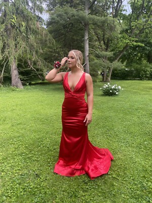 red prom dress ebay Red Prom Dress